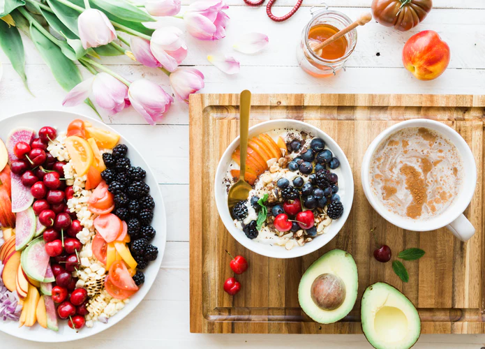 healthy food avocado eating