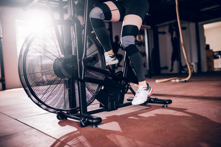 beginner assault bike workout